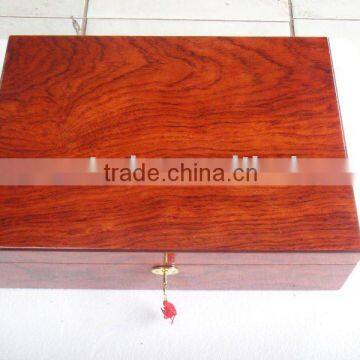 Two Bottle Wooden Wine Case 057