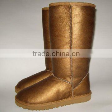 smooth surface genuine sheepskin Snow boot