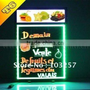 2012 hot Super fashion Advertisement LED writing board