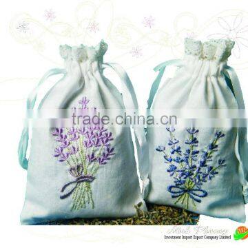 Embroidery Scented Sachets 100% cotton