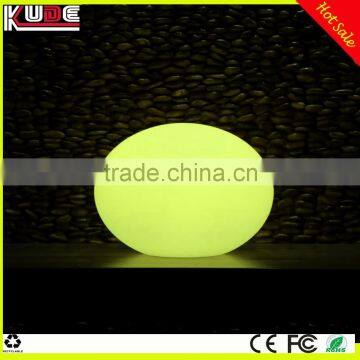 Multicolor light up led ball/waterproof LED flat ball with remote control