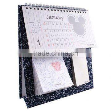 hot sale table calendar with notepads