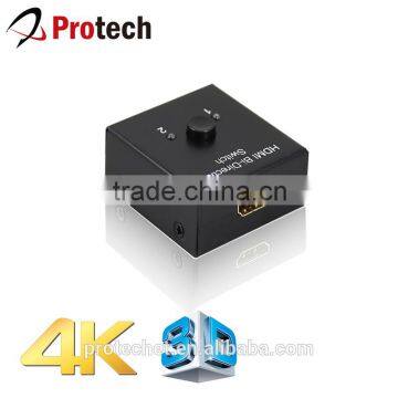 HDMI 2 Ports Bi-direction splitter 1X2, 2x1 Protech switch 4Kx2K