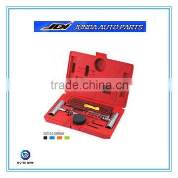 27 pcs tire repair kit with zinc -alloy handle tool