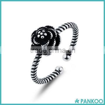 New Design Vintage Jewelry 925 Sterling Silver Ladies Finger Ring photo-2