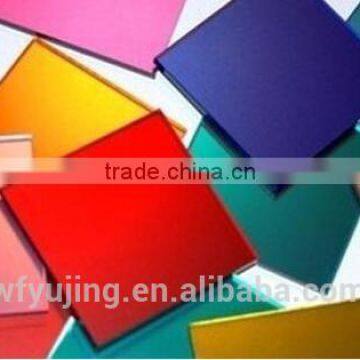 Factory directly supplied paint glass with low price