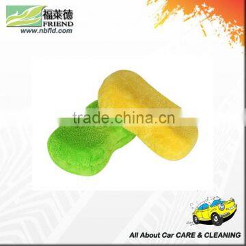 FRIEND Top selling free sample coral cloth car sponge