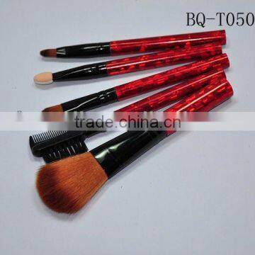 2014 high quality fashion makeup brushes Makeup brush sets for badger hair shaving brush