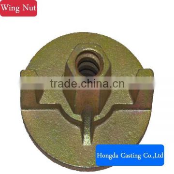 Construction formwork tie rod Wing Nut 15/17mnm