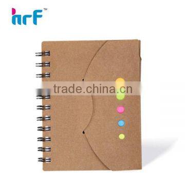 Sprial Flash memory note book with Stick note