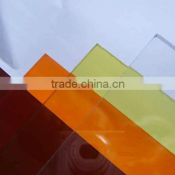 multicolor polycarbonate/pc solid sheet as hall roofing