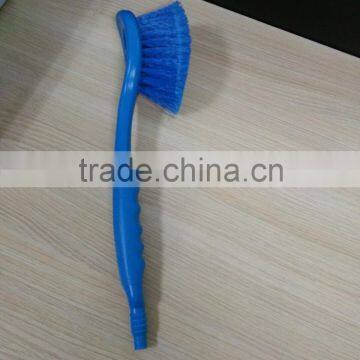 Natural Bristle Clean Brush with Long handle