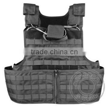 Nylon fabric Tactical Vest with PU waterproof coating