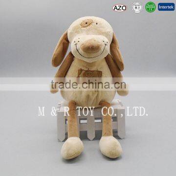 New Product Manufacture Patch Dog Plush Animal Toy with Long Legs