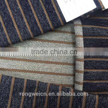 indigo dyed knitted denim twill