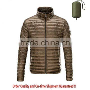 2015 Ultralight Hoodie Men Real Down Impact Jacket