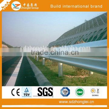 China Made Road Use W Beam Galvanized Guardrail in Competitive Price