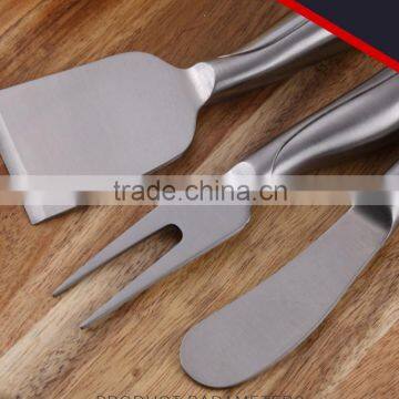 3 pcs stainless steel hollow cheese set