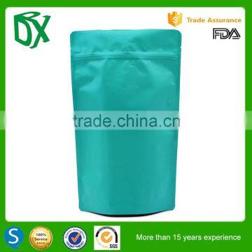 China Whosale Price Factory Stand up Zip Lock Custom Printed Plastic Food Bag for Snacks/cookies