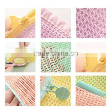 Cheap Manufacturing Zipper Cosmetic Handbag Makeup Brush Bag photo-3