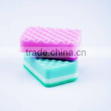 kitchen scouring pad with rough surface