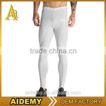 Stylish mens sports legging compression pants fitness collant compression tights