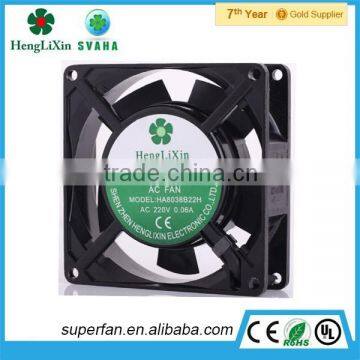 80x80x38mm 220~240v portable ventilation fan