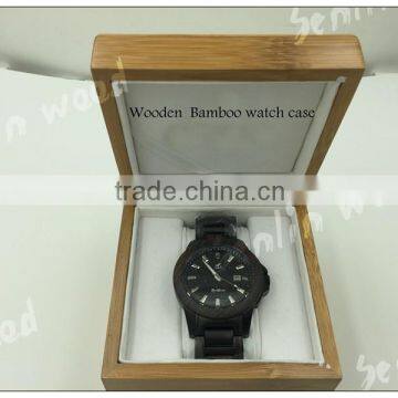 Excellent Quality Yellow Wooden Watch Box Wholesale