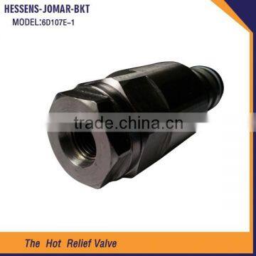 Engine Parts Pressure Relief Valve for 6D107E-1