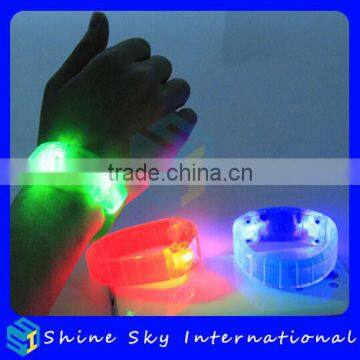 Led Sound Activated Bracelet Flashing With Music SSI-LSAB