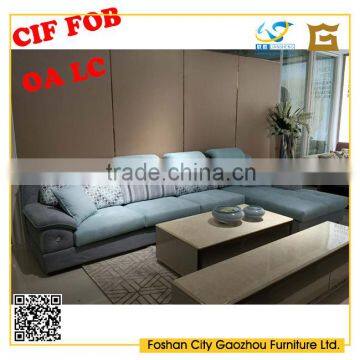 2016 new fresh Nordic style fabric sofa