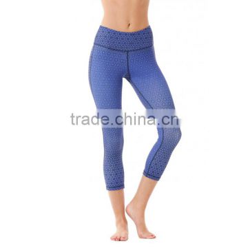 2016 Women Bodybuilding Yoga Wear Wholesale Lady Fitness Tights Yoga Capri