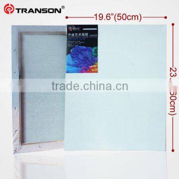 100% cotton 160G Blank stretched canvas painting ,manufacturer