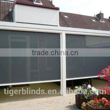 Europe Style Windproof and Waterproof Outdoor Motorized Roller Blinds photo-2