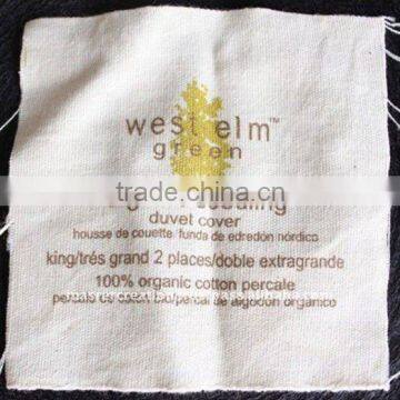Garment White Organic Cotton Labels