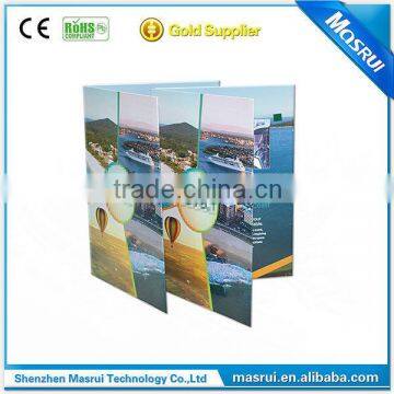 digital business card video brochure for advertising