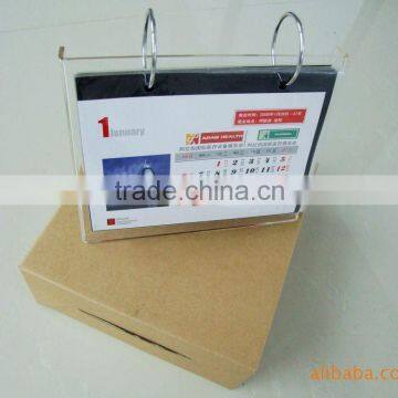 Clear Acrylic Calendar Display Stand photo-2