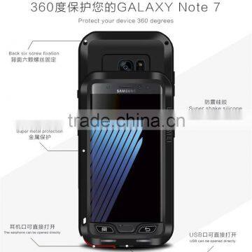 ORIGINAL Love Mei Powerful Case FOR GALAXY NOTE 7 Shockproof Waterproof Rugged Metal SHOCKPROOF Case FULL LINE TAKTIK