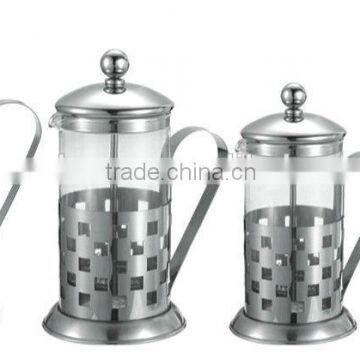 600ml Stainless Steel coffee Glass coffee maker