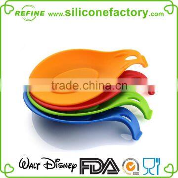 Set of 4 Jumbo Silicone Spoon ladle Rest