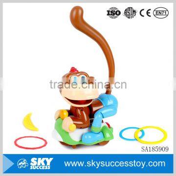 Popular style kids animal toys electronic plastic monkey toys from China factory