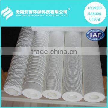 High Quality pp Melt Blown Filter pp Spun Filter Wuxi ANGE