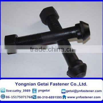Grade 10.9 1/2" x 1-1/2 Fish Bolts DIN933 931 H.D.G photo-2