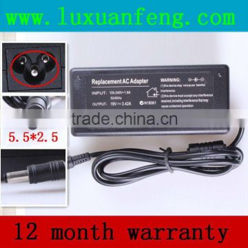 65W 5.5*2.5mm Universal Laptop Battery Charger