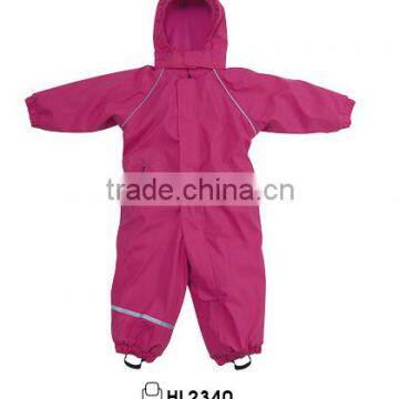 High quality Pu Children Raincoat