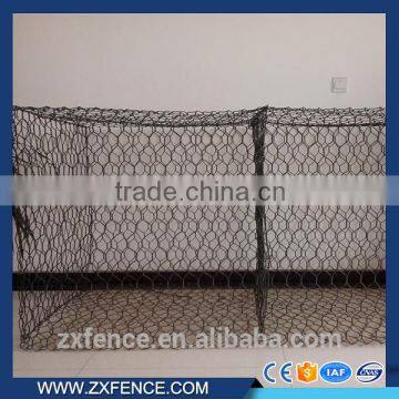 Hot sale Zhuoxing electric galvanized or PVC Coated galvanized gabion box