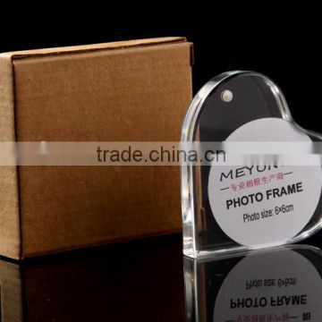 High grade clear photo picture frame Christmas gift