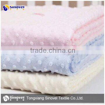 2014 Polyester Micro Velboa Blanket in China