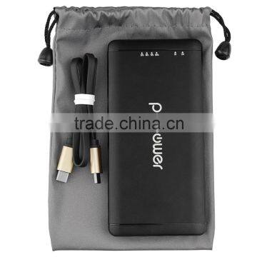 10000mah power banks portable battery charger with type c USB and fast charging QC 2.0 port for android phones