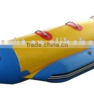 Inflatable banana boat/pvc boat